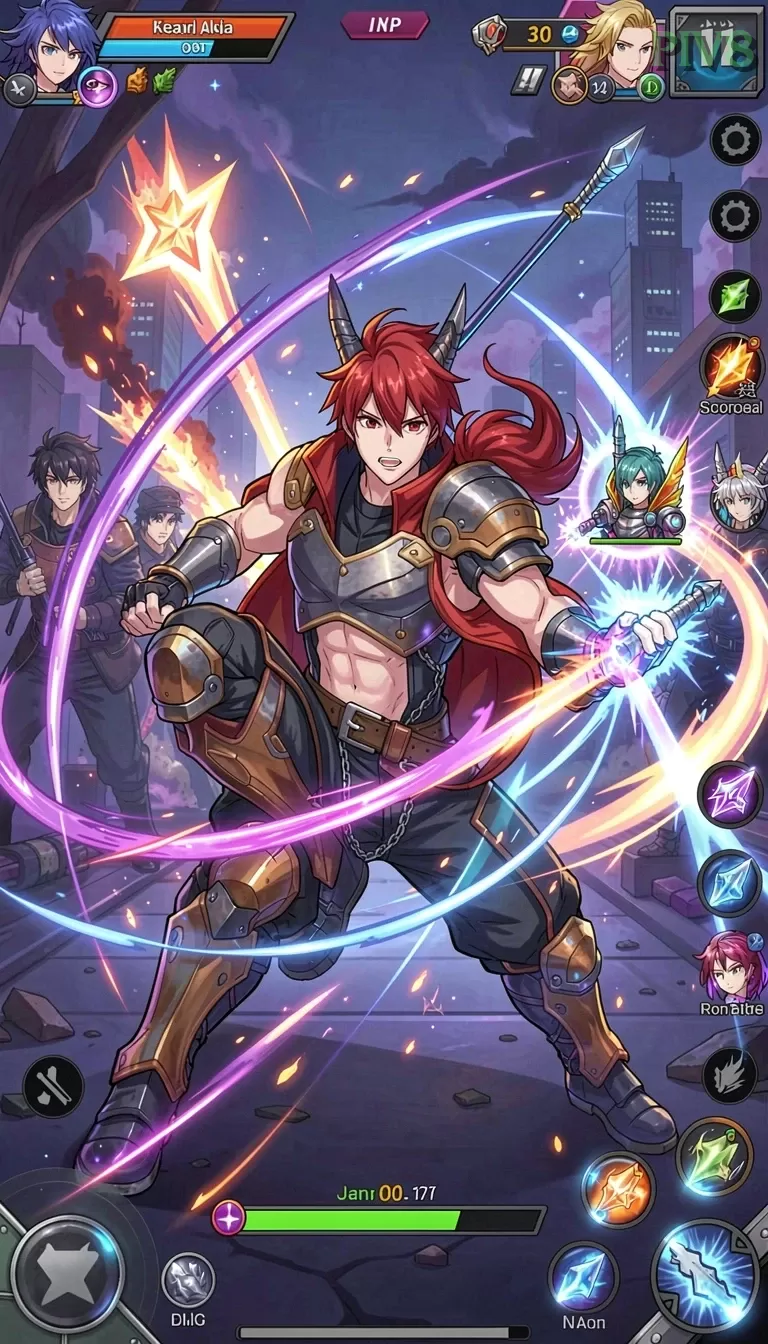 Galeri pratinjau visual piv8 build APK resmi terbaru